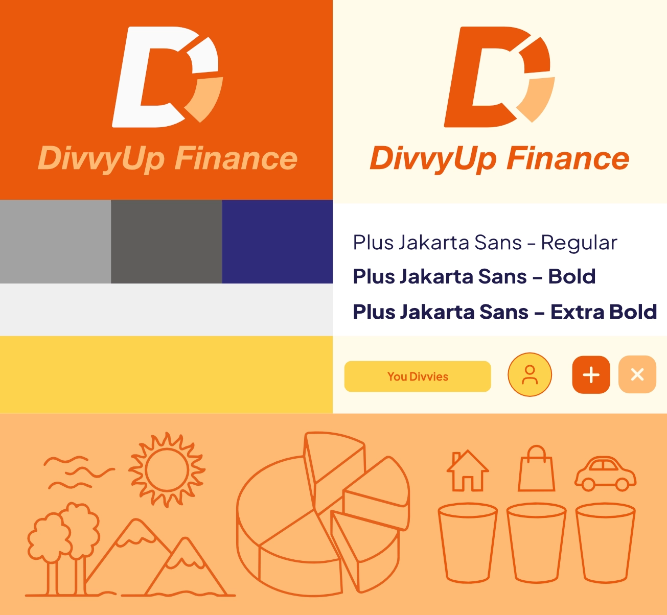 DivvyUp Brand Guidelines and colour Token System